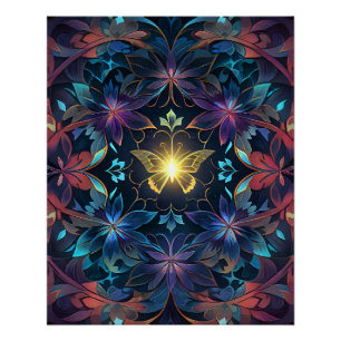 Poster Lueur de papillon