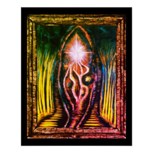 Poster Lumière céleste