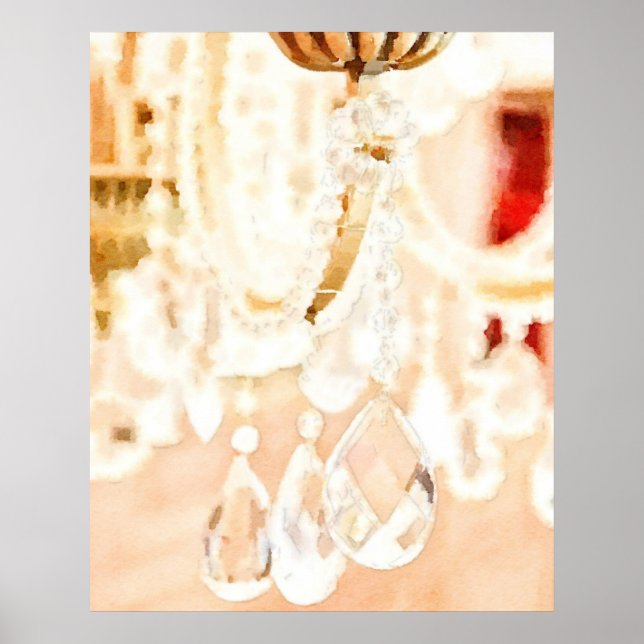 Poster Lumière cristalline (Devant)