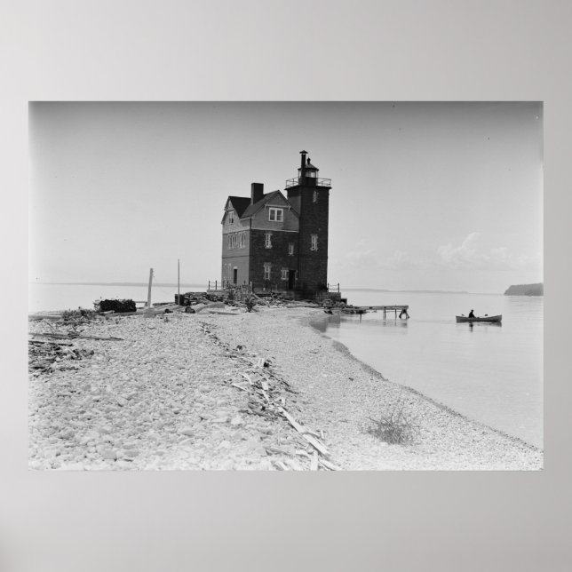 Poster Lumière de l'île ronde (Devant)