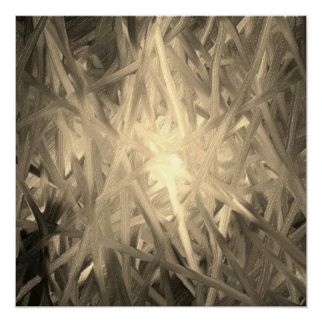 Poster Lumière intérieure monochrome (Devant)