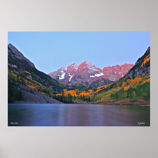 Poster Luminosité du marron (Devant)