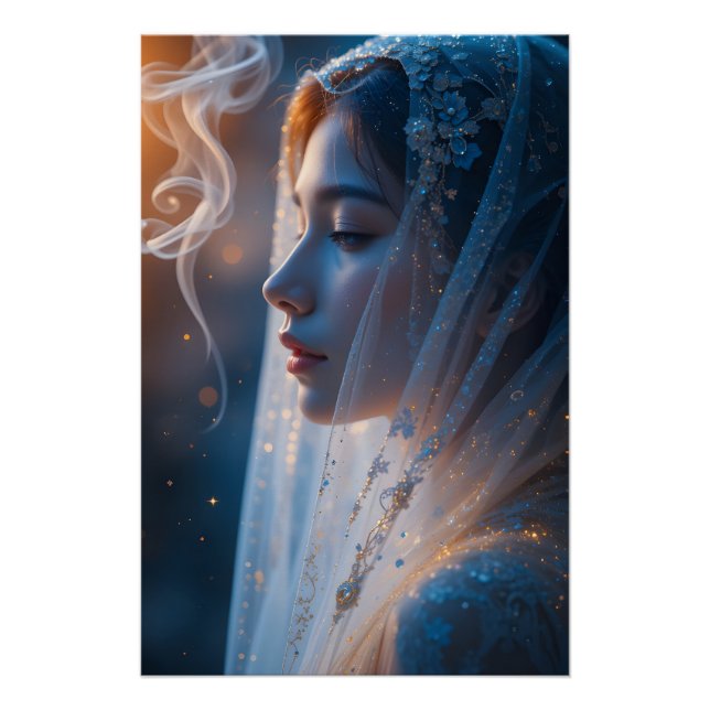 Poster Luminosité éthérée (Devant)