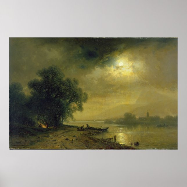 Poster Lune (Devant)