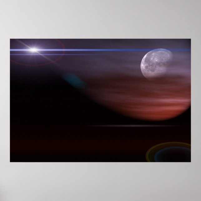 Poster Lune (Devant)