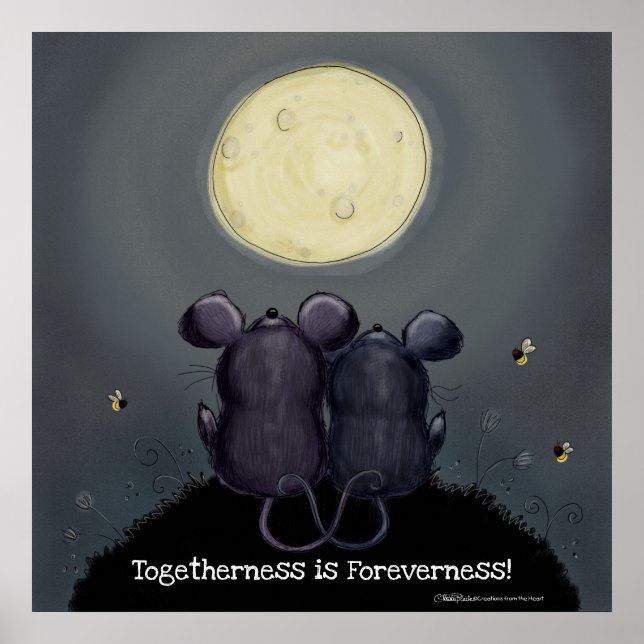 Poster Lune au fromage (Devant)