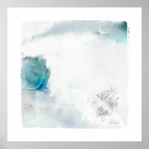 Poster lune bleue