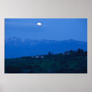 Poster Lune de bonne nuit