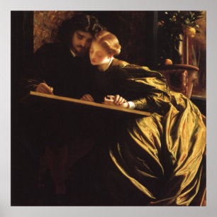 Poster Lune de miel du peintre par Lord Frederic Leighton