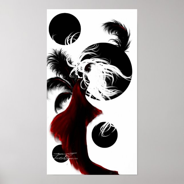 Poster Lunes noires (Devant)