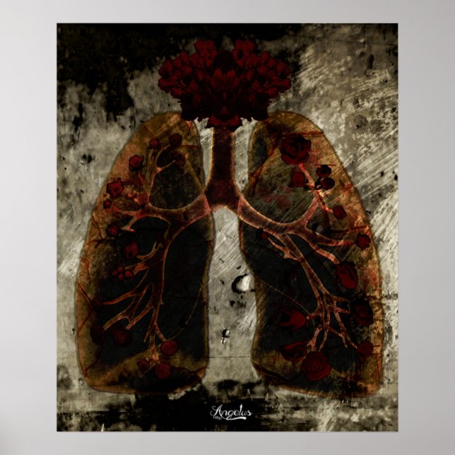 Poster Lung'N'Rose (Devant)