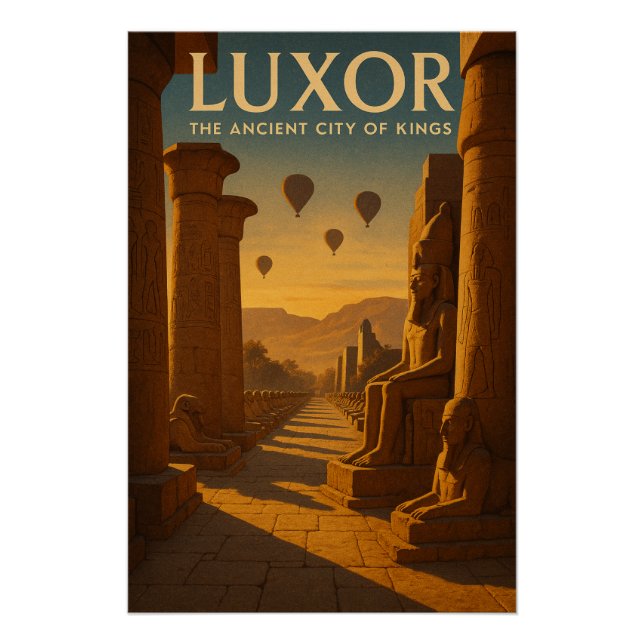 Poster LUXOR – L'Ancienne Cité des Rois (Devant)