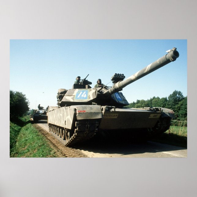 Poster M1 Abrams (Devant)