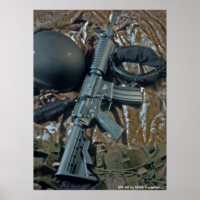Poster M4 All par Mark Vaughan (Devant)
