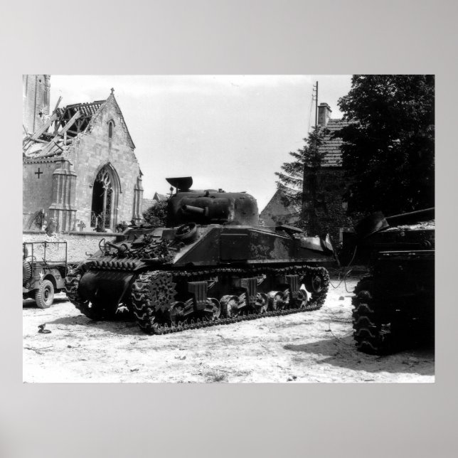 Poster M-4 Sherman (Devant)