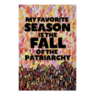 Poster Ma saison préférée est la chute de la société patr