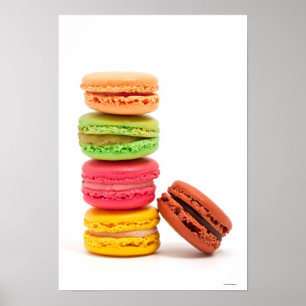 Poster Macarons français