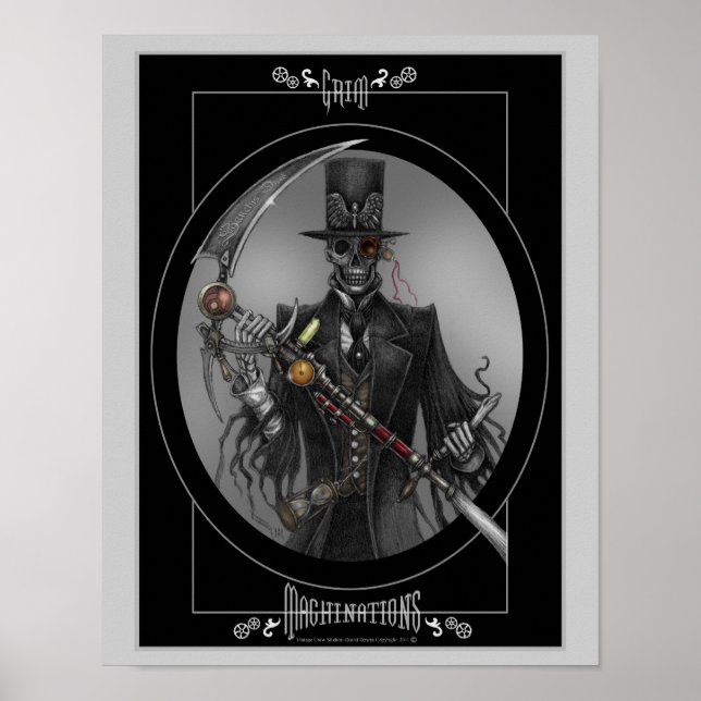 Poster Machines Grim (Devant)