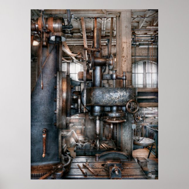 Poster Machinist - My really cool job (Devant)