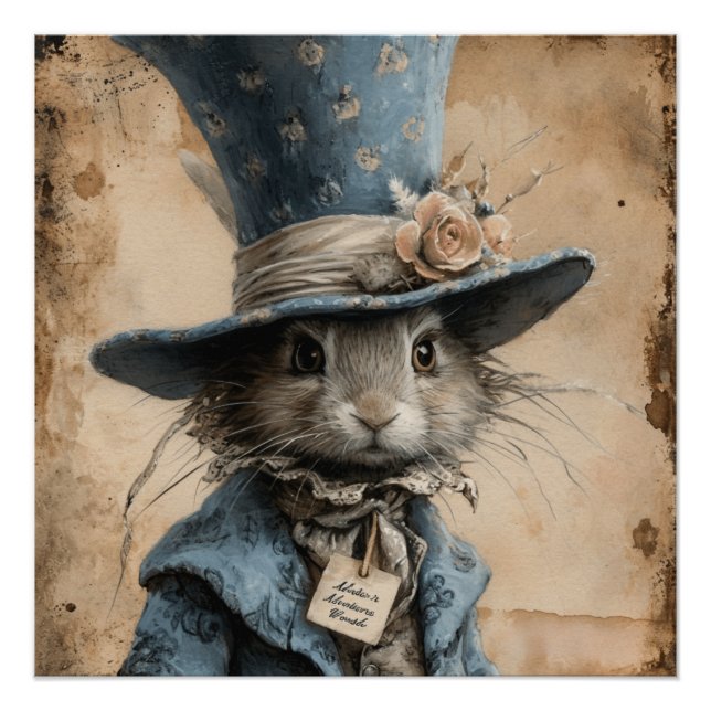 Poster Mad Hatter : Chroniques de la Couture Casquette (Devant)