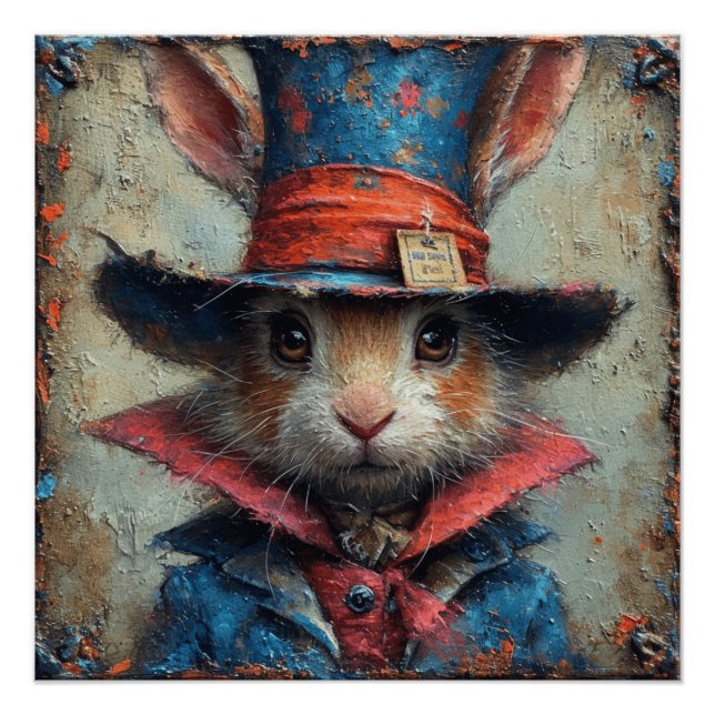 Poster Mad Hatter : Fantastiques aventures Casquettes (Devant)