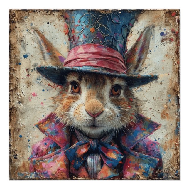 Poster Mad Hatter : Les Contes De L'Heure Du Thé Du Boudd (Devant)