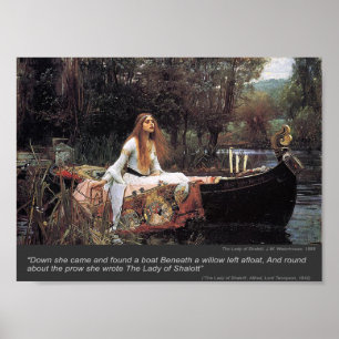Poster Madame de copie de Shalott