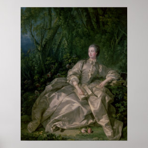 Poster Madame de Pompadour, 1758