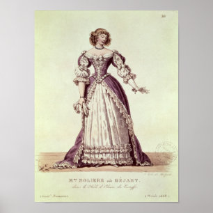 Poster Madame Moliere, Armande nee Bejart