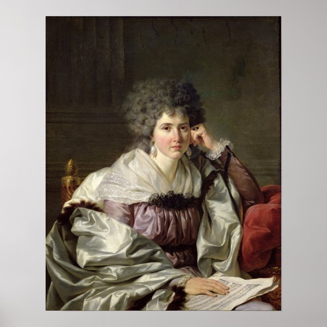 Poster Madame Nicaise Perrin, née Catherine Deleuze (Devant)