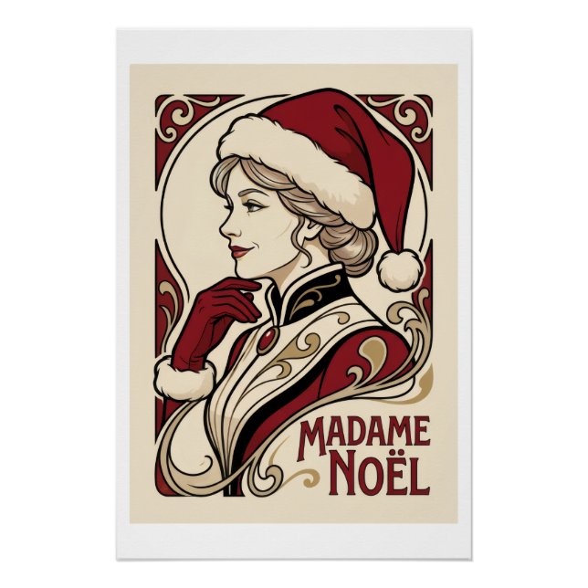 Poster Madame Noël (Devant)