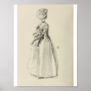 Poster Madame victorienne Fashion