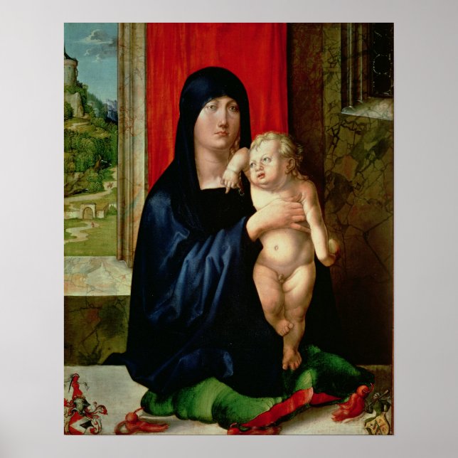 Poster Madonna and Child, c.1496-99 (Devant)