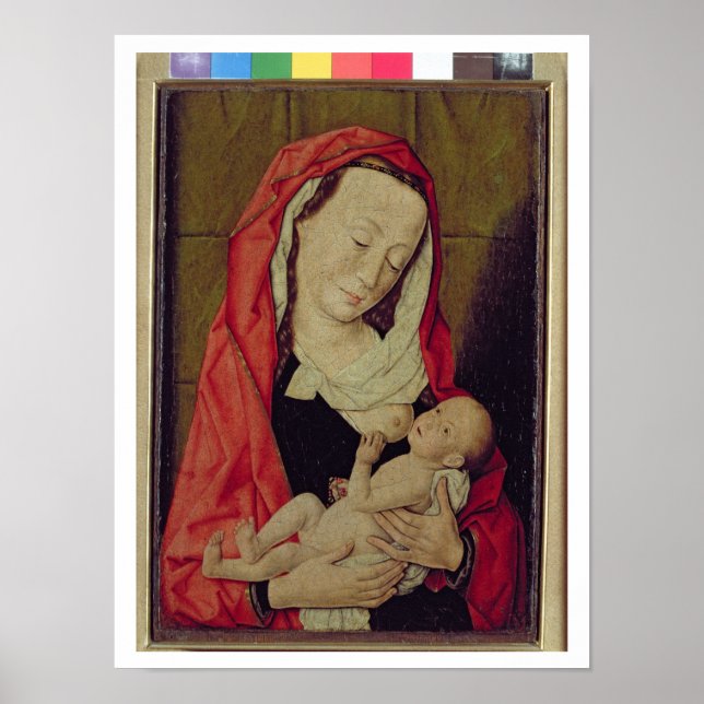 Poster Madonna et Enfant (panel) (Devant)