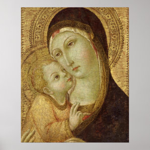 Poster Madonna et l'enfant
