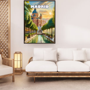 Poster Madrid, cité envoûtante, où l'on aime s'égarer