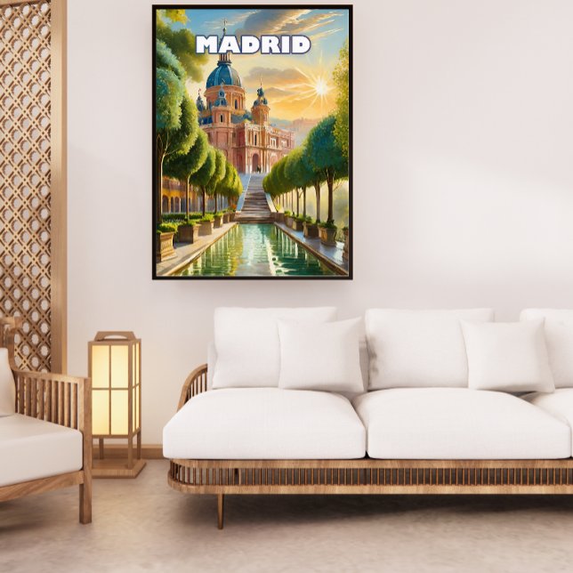 Poster Madrid, cité envoûtante, où l'on aime s'égarer (Créateur téléchargé)