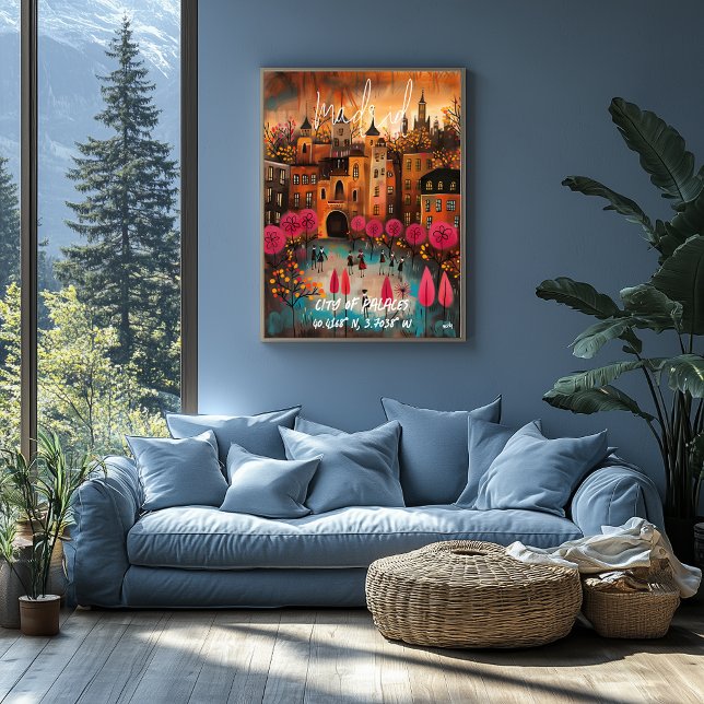 Poster Madrid: Ciudad de Palacios (Créateur téléchargé)