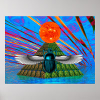 Poster Magic Scarab