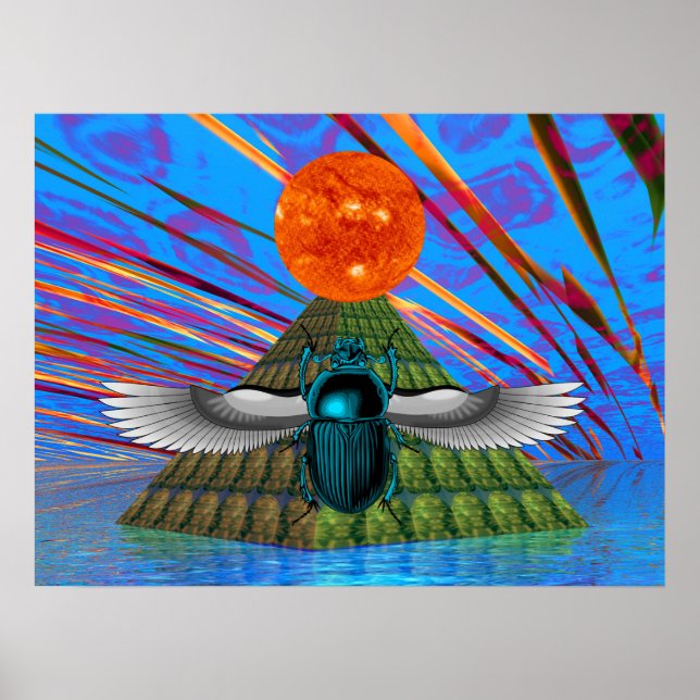 Poster Magic Scarab (Devant)