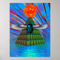 Poster Magic Scarab
