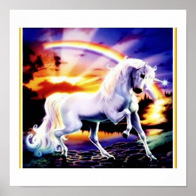 Poster Magical Unicorn (Devant)