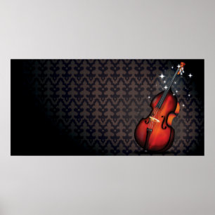 Poster Magie de la Contrebasse