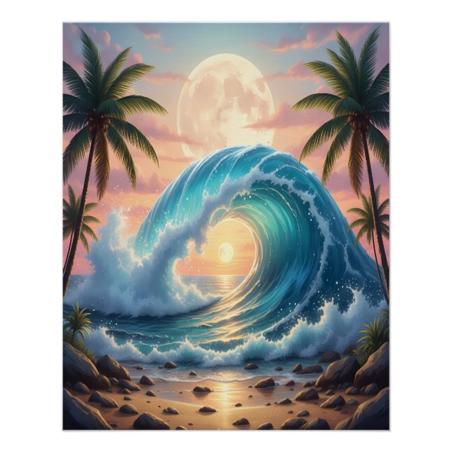 Poster Magie de l'océan (Devant)