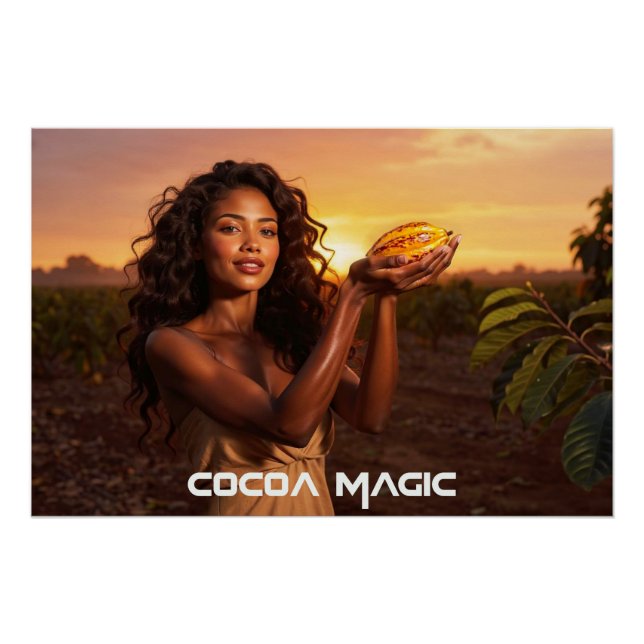 POSTER MAGIE DU CACAO (Devant)