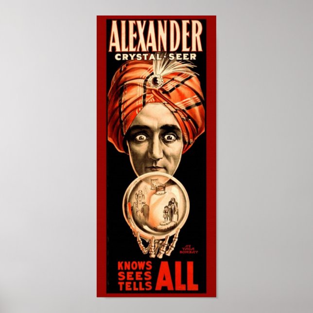 Poster magique Alexander Crystal Seer (Devant)