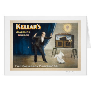 Poster magique de Kellar's Startling Wonder