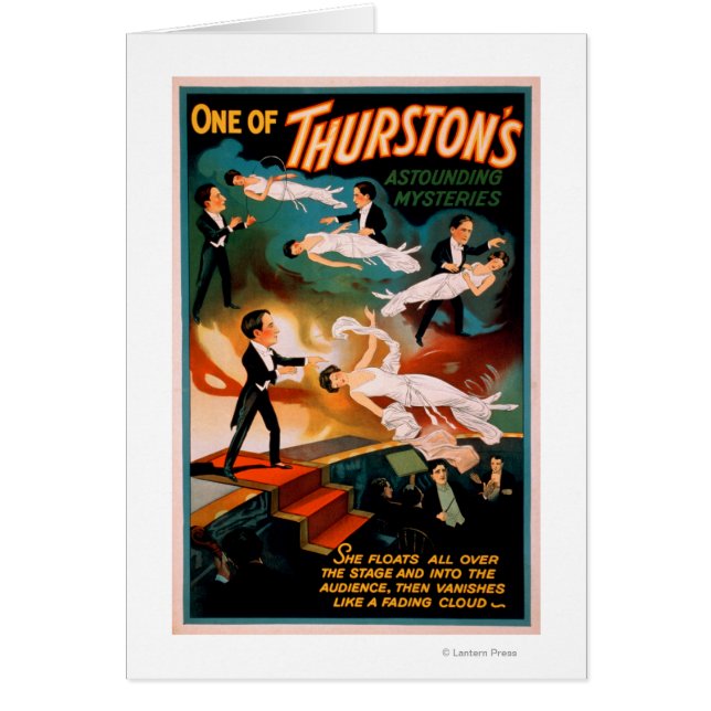 Poster magique des mystères étonnants de Thurston (Devant)