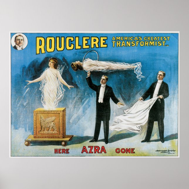 Poster magique vintage (Devant)