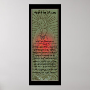 Poster Magnificat of The Blessed Virgin Mary